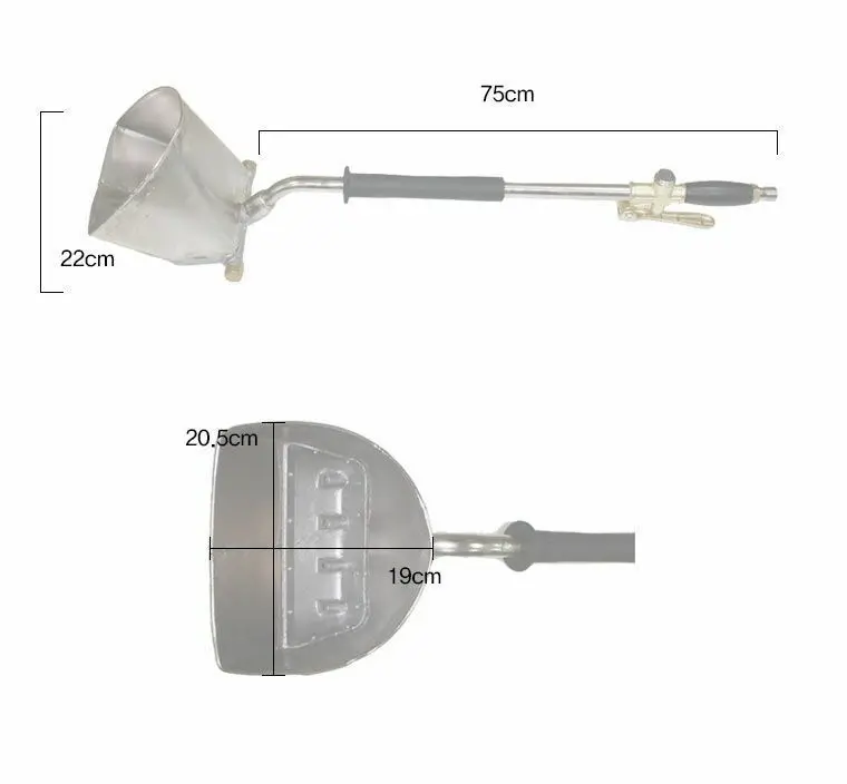 NEAT Ceilling Type Mortar Air Sprayer Ceilling Hopper Gun Nozzles For Convenient Use