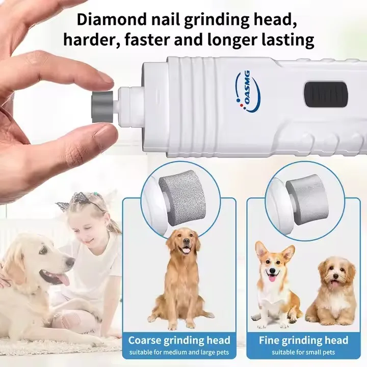 Best-Selling Pet Supplies Dog Nail Trimmer Electric Rechargeable Portable Pets Nail Grinder For Pet Dogs And Cats