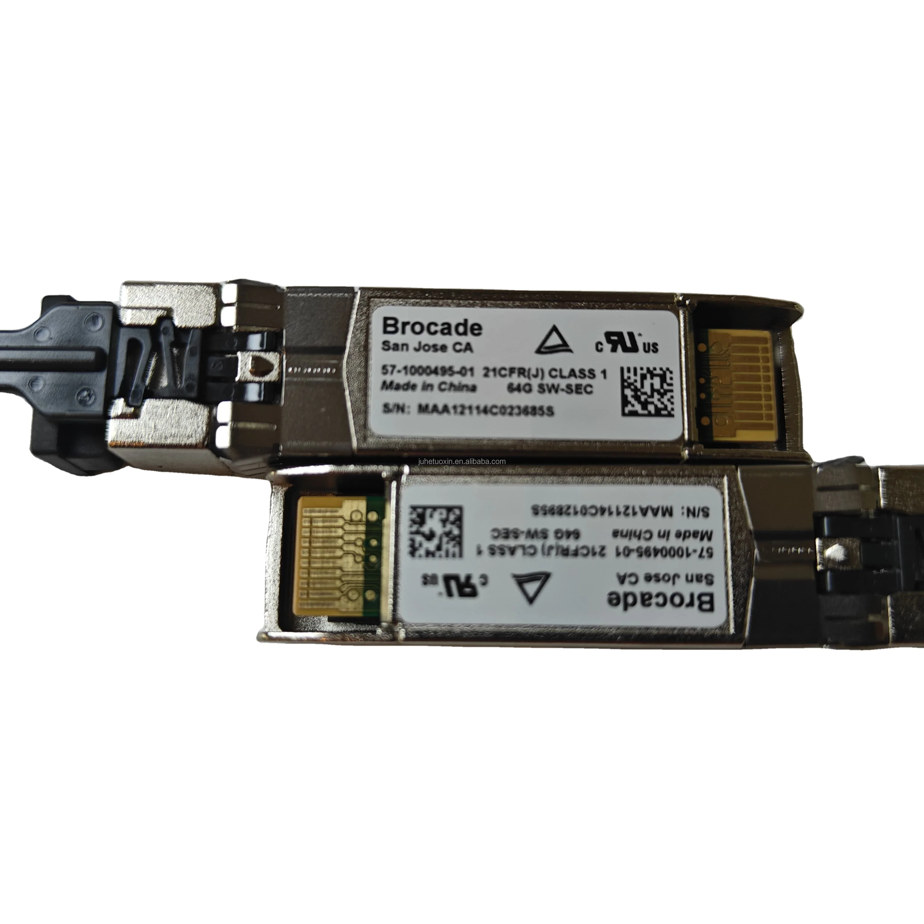 Brocade 64G SFP+ Optical  Fiber Optic Equipment Model SWL/Brocade 57-1000495-01/XBR-000462 XBR-000463