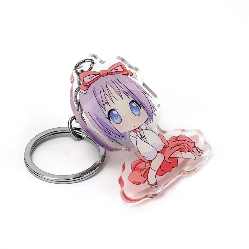 Teacher Appreciation gifts Pencil Acrylic Tassel Keychain