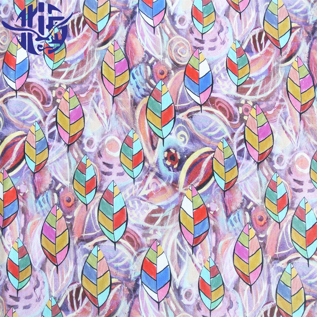 
High Quality Organic 100 Ramie Digital Printed Breathable Linen Fabric For Clothing 