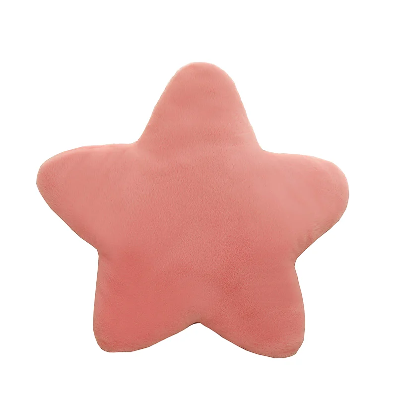 Nordic Soft Plush Pillow Cute Star Stuffing Macaron Cushion With PP Cotton Filling Gift Home Decoration Stars