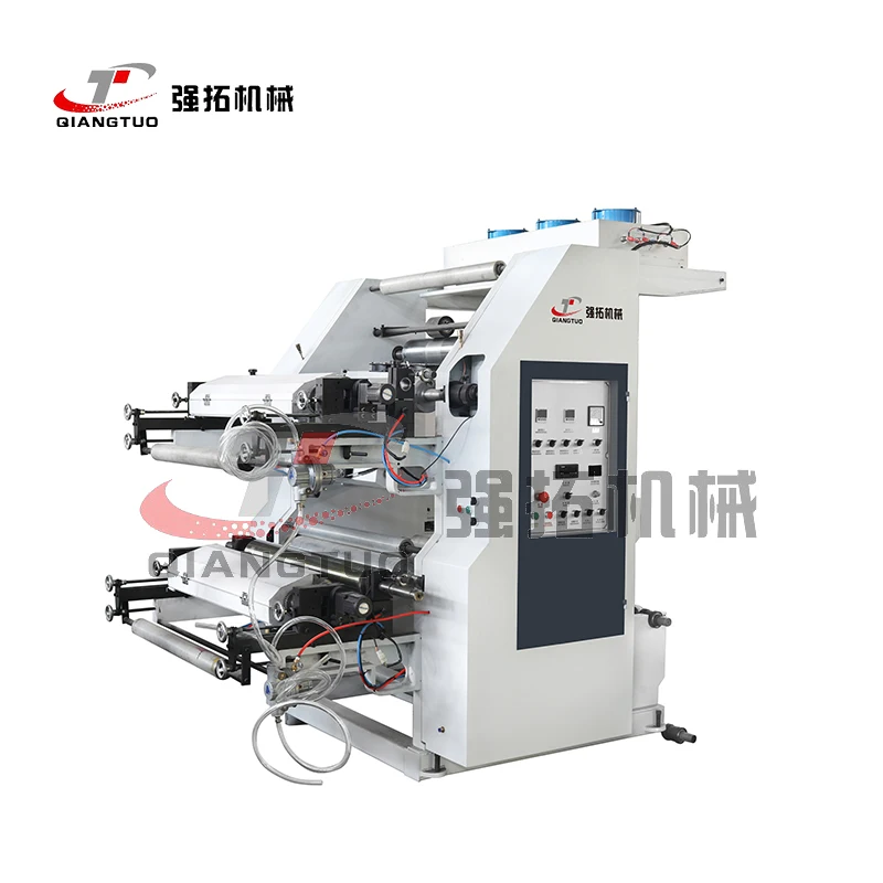 QTL Type High Speed Nonwoven Fabric Flexo 2 /4 / 6Colour Printing Machine Roll to Roll Fabric Printing Machine