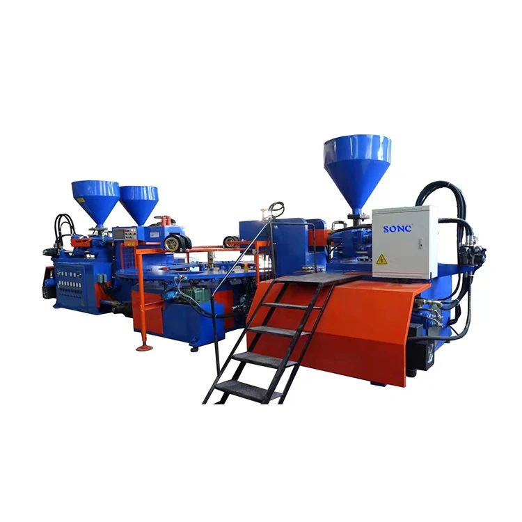 Формовочная машина для литья обуви Forbona Pvc Tpr Tr