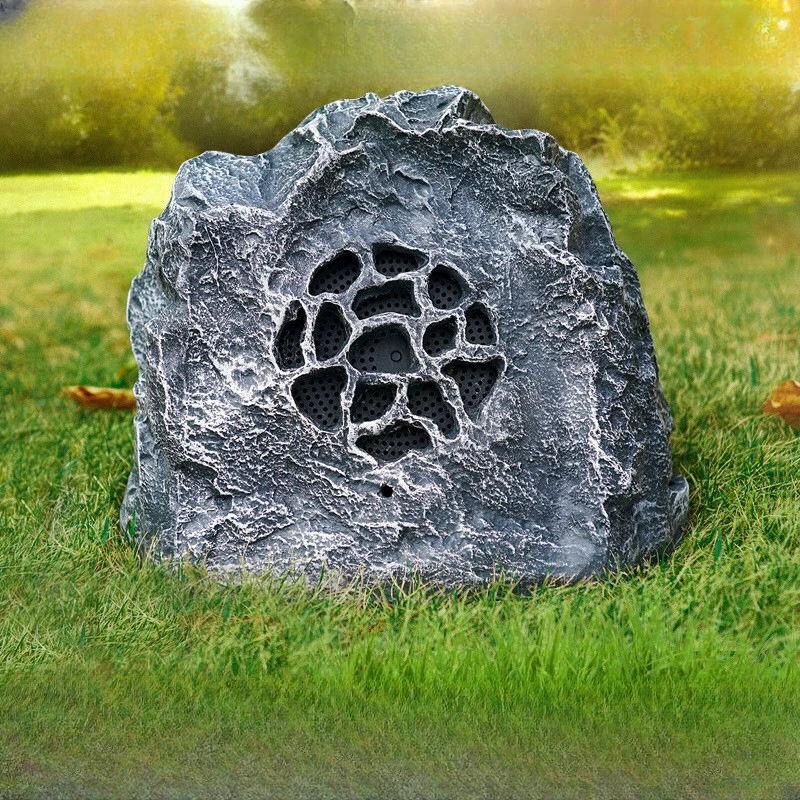 Outdoor Garden Weatherproof Ground-Mounted Speaker with 30W Transformer Powerful Sound Weather-resistant Loudspeaker
