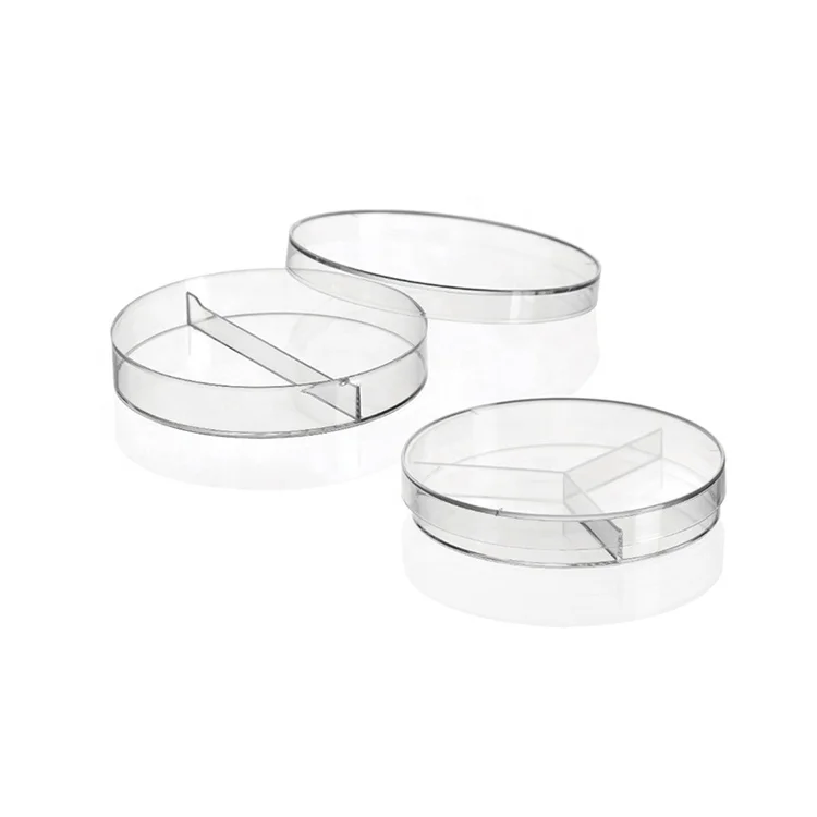Laboratory 90mm Sterile Disposable Plastic Petri Dish