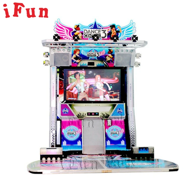 Революционная аркадная видеоигра ритм и танец управляемая монетами Танцевальный Игровой Автомат для парков развлечений