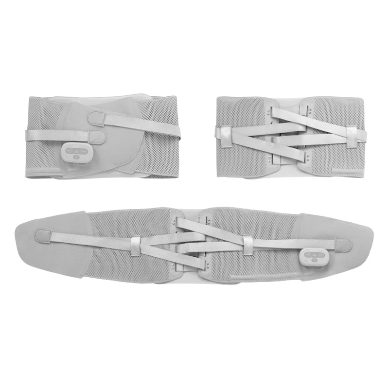 New Waist Massager Heating Massage Belt Abdominal Slimming Relieve Lumbar Pain Electric Waist Massager