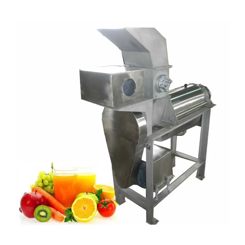 Cheap price Vegetable screw crushed Juice making machine/Orange Juice Extractor/Spiral Crushed Fruit Juicer