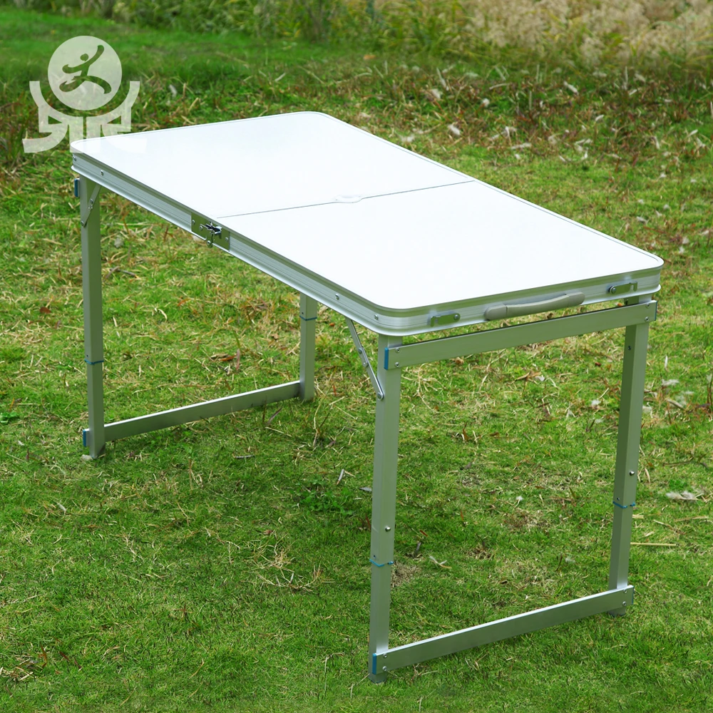 Aluminum Folding Table Chair Set Portable Outdoor Camping BBQ Car Exhibition Market Stall Furniture