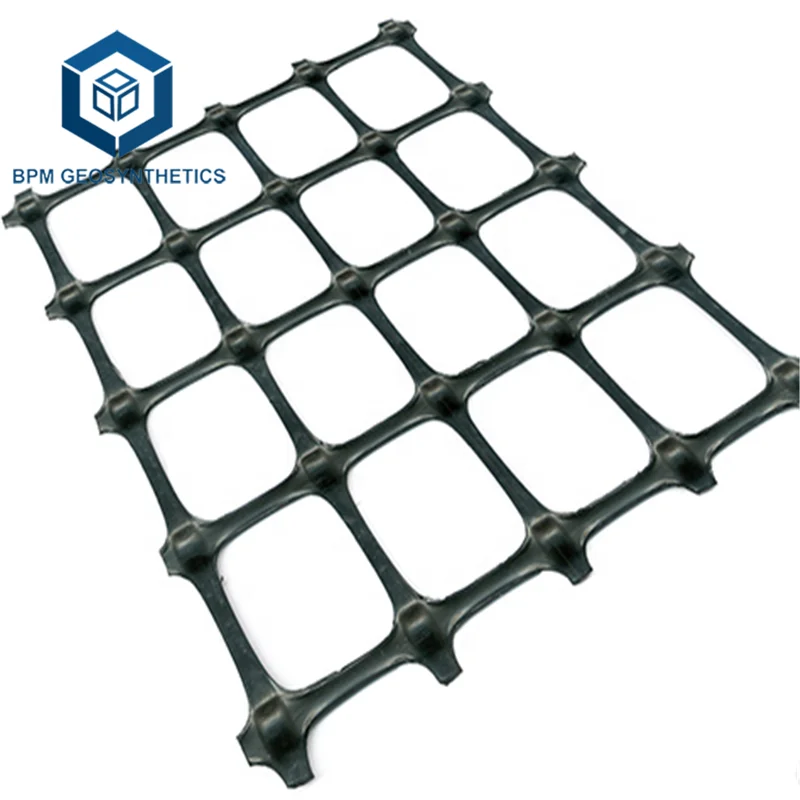 1m to 6m Roll Width Uniaxial Geo grid Ground Stabilizer