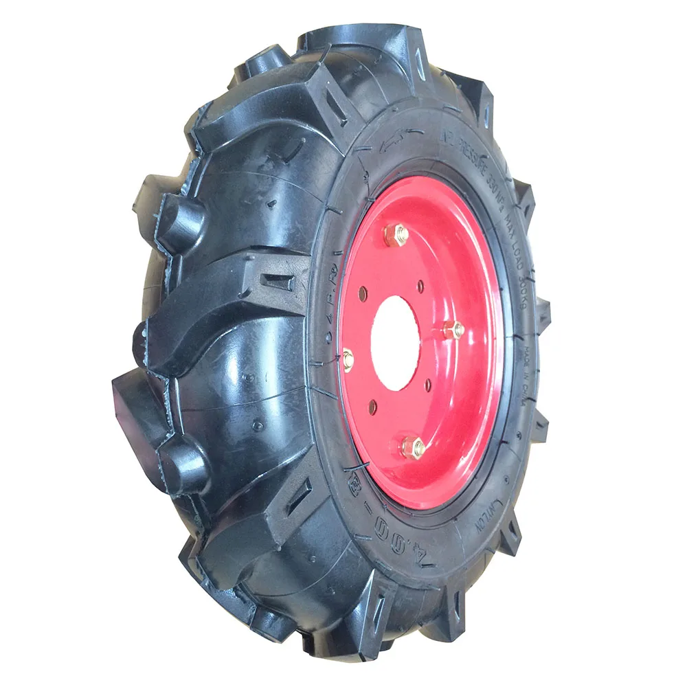 
Made in Vietnam 16in 4.8/4.00-8 Utility Replacement Wheelbarrow Tire Wheel with Axle for wheelbarrow 