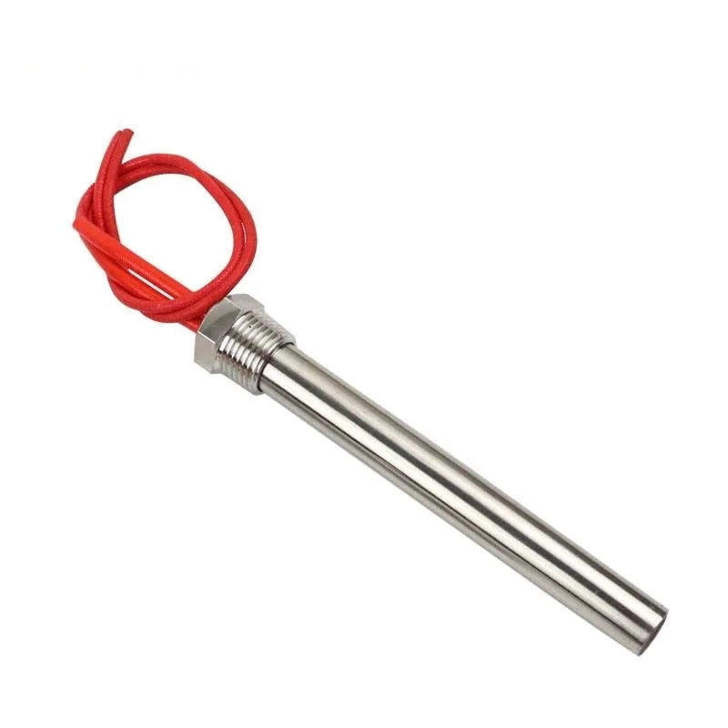 240V Cartridge Heater DN20 Cylindrical Immersion Heating Element Stainless Steel Cartridge Heater Tubular Heater Water Heating