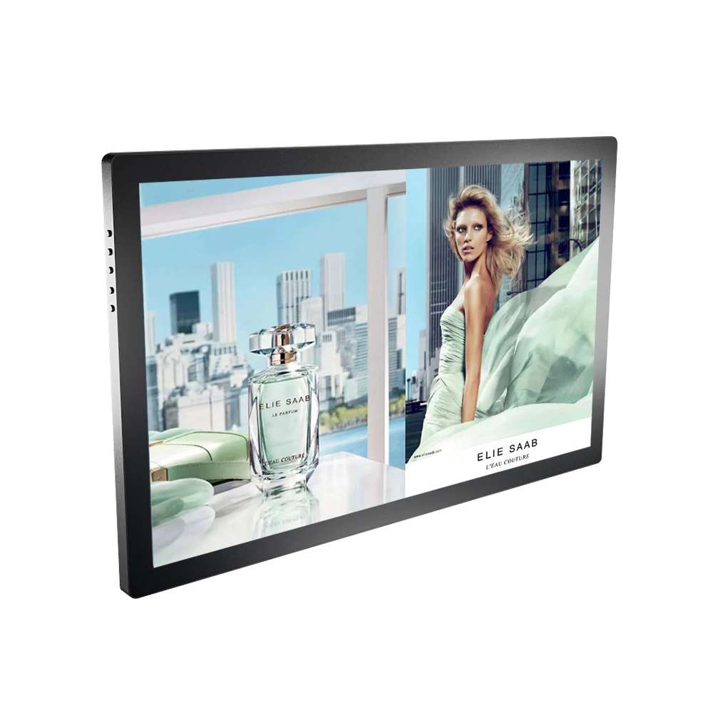 27 Inch Table Advertising Screen Indoor Lcd Digital Photo Picture Frame HD Media Player