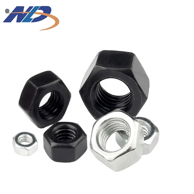 NLD M4M6 M8 M10 белая и полированная оцинкованная высокопрочная углеродистая сталь 8 железная черная Шестигранная
