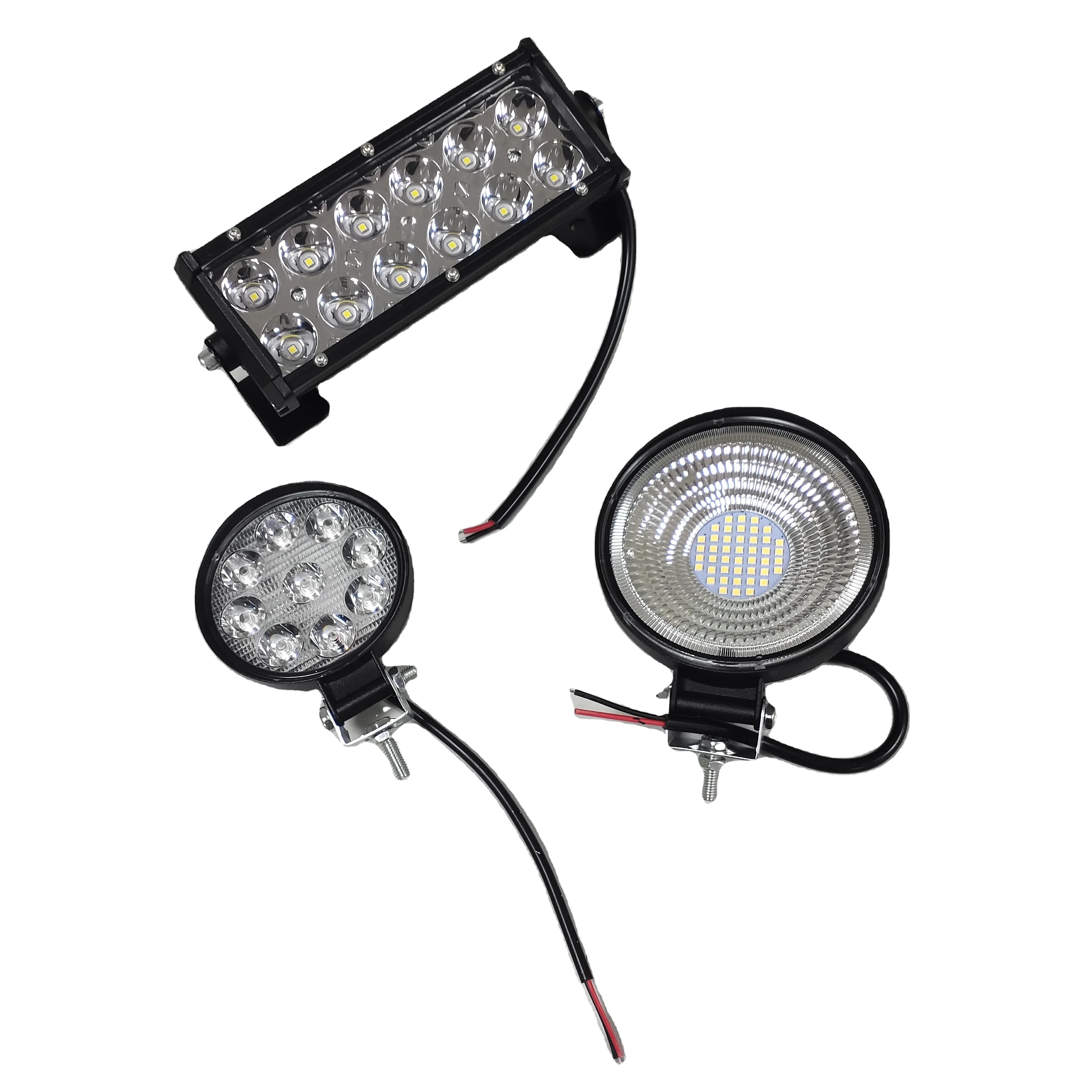LED Light For Vehicle Car Jeep Truck Batteries Lamp Magnetic Led Flashing Auto Lighting Solar Systems