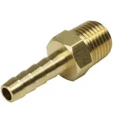brass hose barb elbow 90degree hose tail connector male thread push in hose barbed pipe fittings adapter air gas fttings