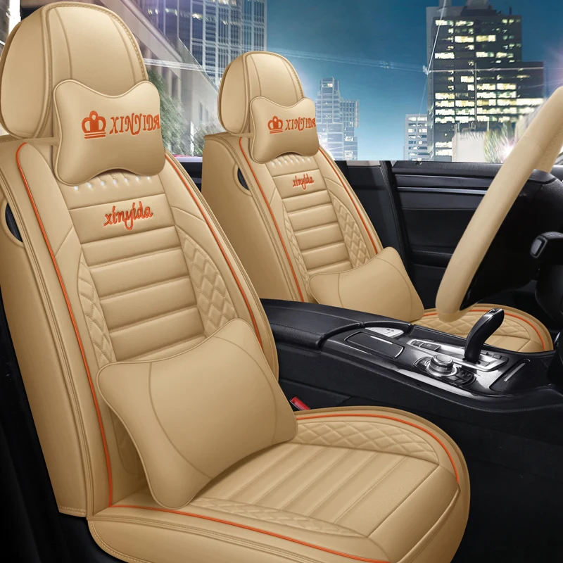Interior Accessories Universal Car Chair Seat Cover Car Seat Covers Full Set Luxury
