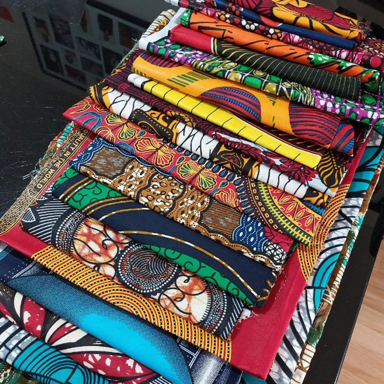 Custom designer original grand super pagne hollandais kente african soft cotton wax print ghana ankara african cotton fabric