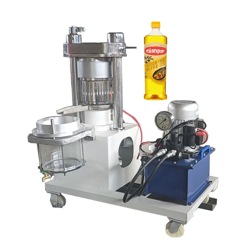 Automatic Smaller Capacity Hydraulic Sesame Peanut Flaxseed Sunflower Avocado Oil Pressing Machine