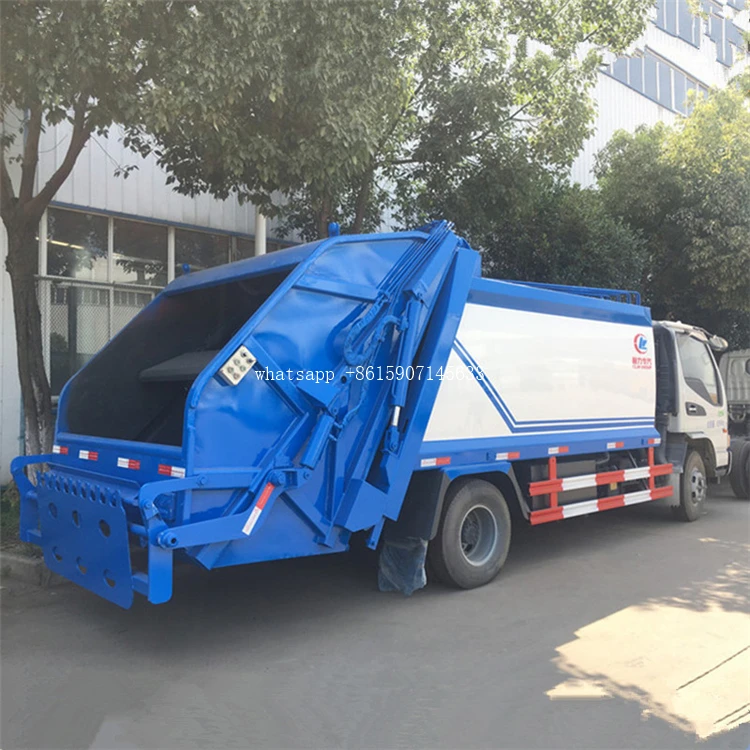 DLQ Famous brand 11m3 12ton sanitation vehicle waste compactors garbage truck