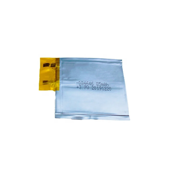 HB 084646-3.7V-85MAH тройной полимерный провод литий-ионный полимерный аккумулятор