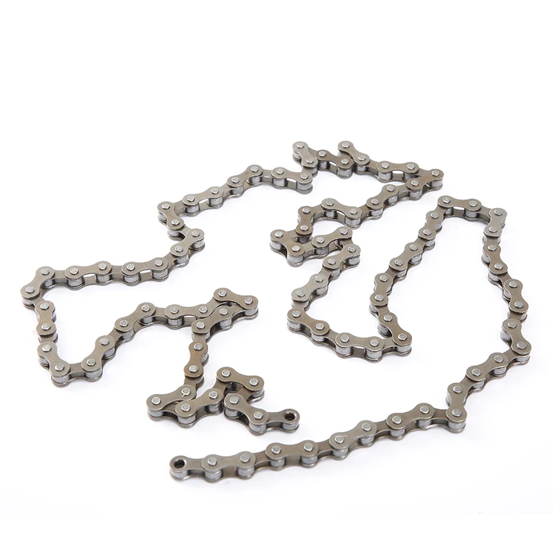 Chinese manufacturer can provide custom alloy carbon steel bicycle chains for transmission purposes