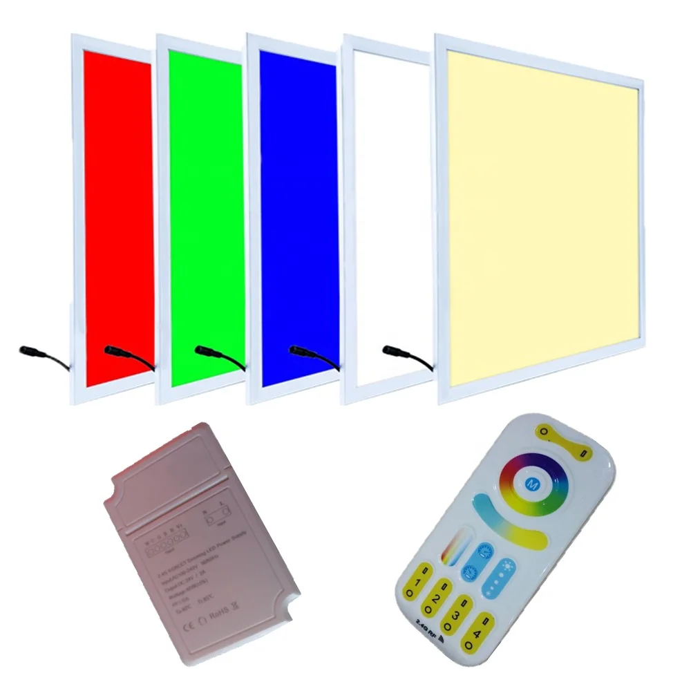 Acrylic sheet RGB+WW  RGBCCT  backlit LED Panel light guide plate lgp