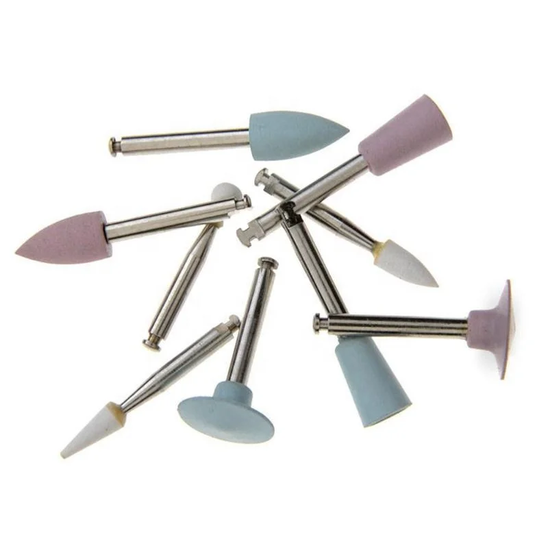Dental material instrument composite polishing stone RA0309 kits assorted Dental Prophy stone coloring New dentist use