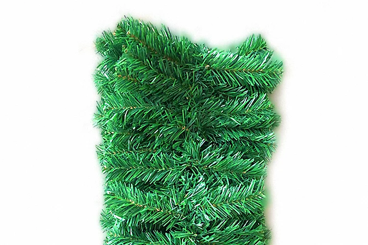 1.8m Factory-direct Wholesale Cheaper  PVC Christmas Garland With Xmas Ornaments