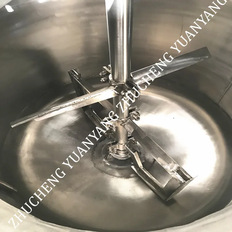 2000L stainless steel chemical stirred Jacketed Tank reactor