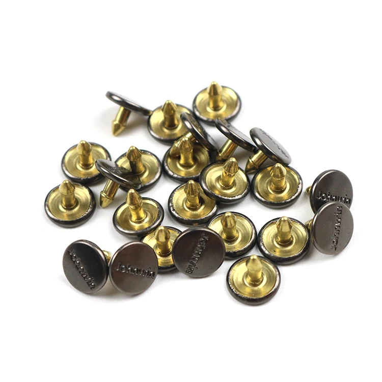 Factory screw aluminum nail for jeans rivets