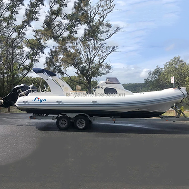 Liya RIBs luxury rigid inflatable boats tube outboard Passengers boat