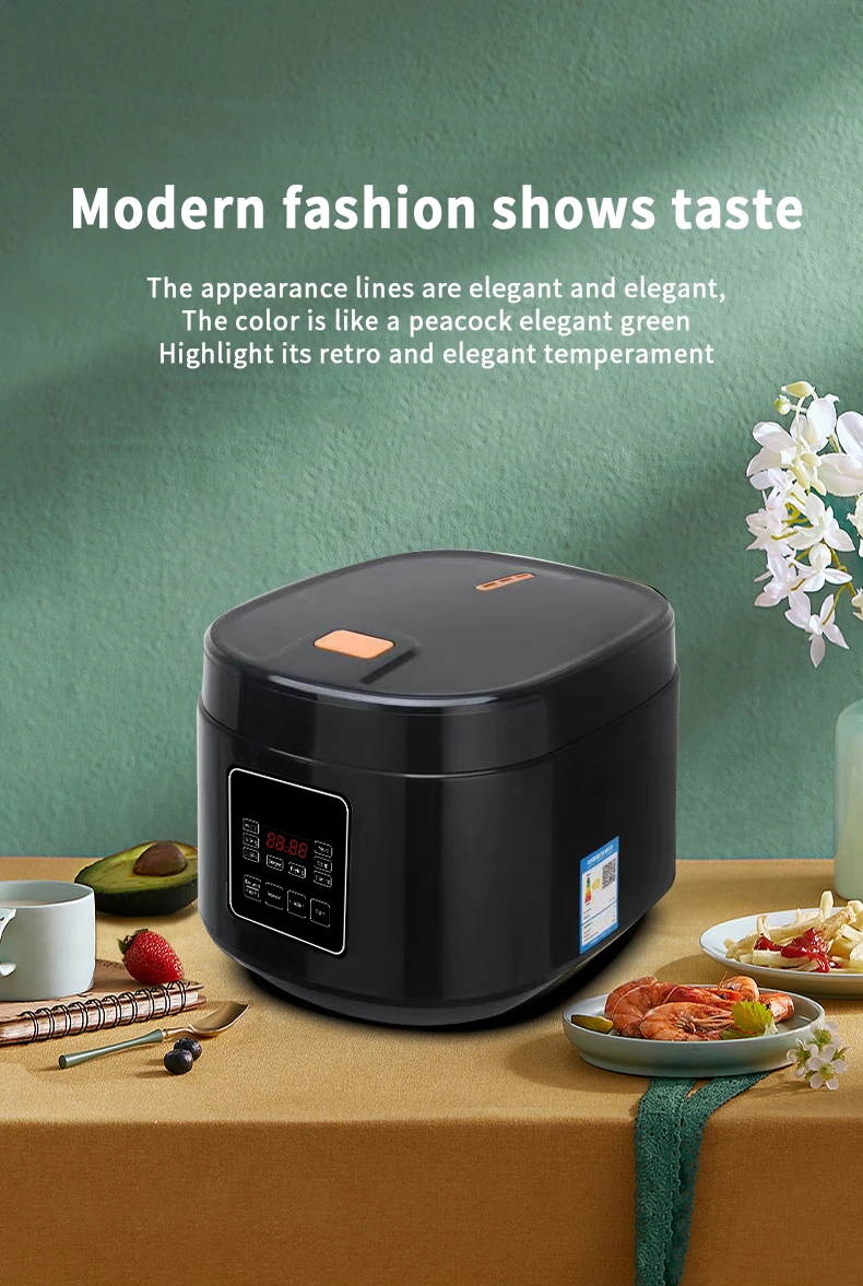 OEM/ODM Latest Modern Design Multi-functional 4L 5L 6L Capacity Non-stick Mini Rice Cooker Electric Automatic