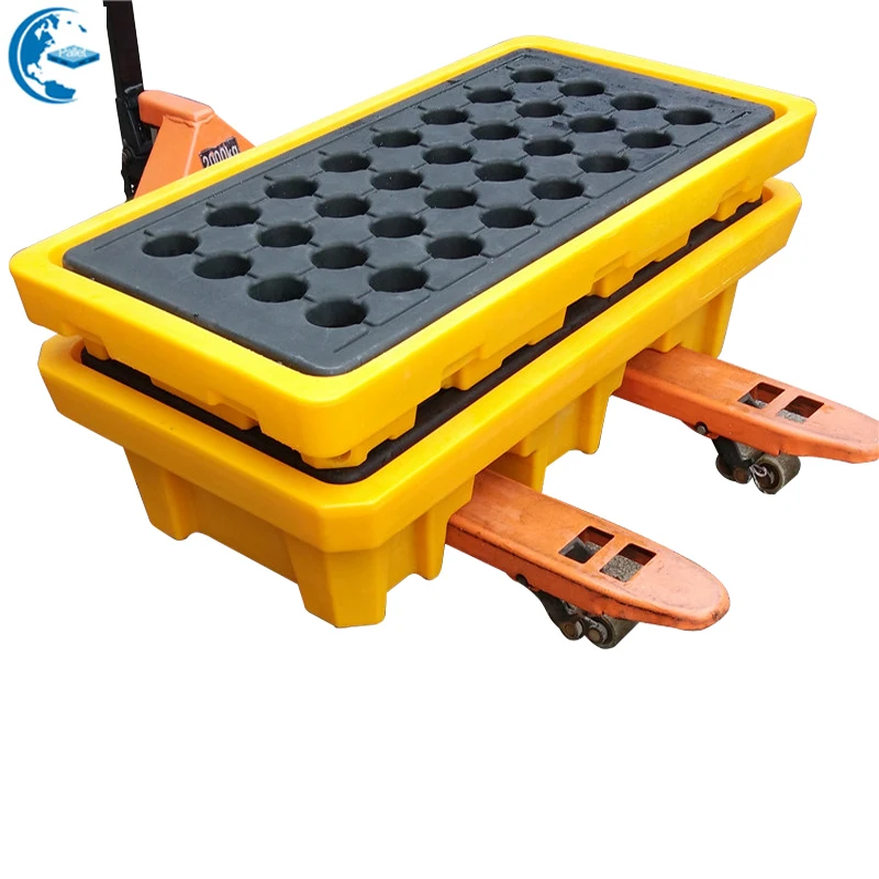 Industrial use cheap drum spill containment pallet anti spill pallet