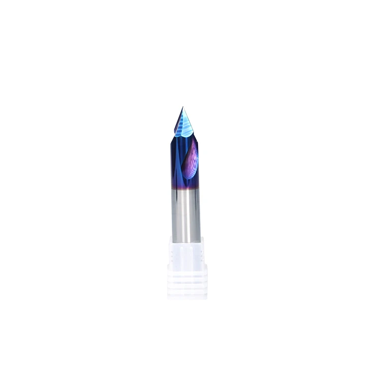 65 Degree Colorful Centering Drill Chamfering Tool for CNC Machines Customizable OEM End Mill Cutter Coating
