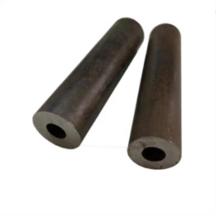 High quality Astm a179 sch80 Black carbon Steel Building hot dip seamless pipe