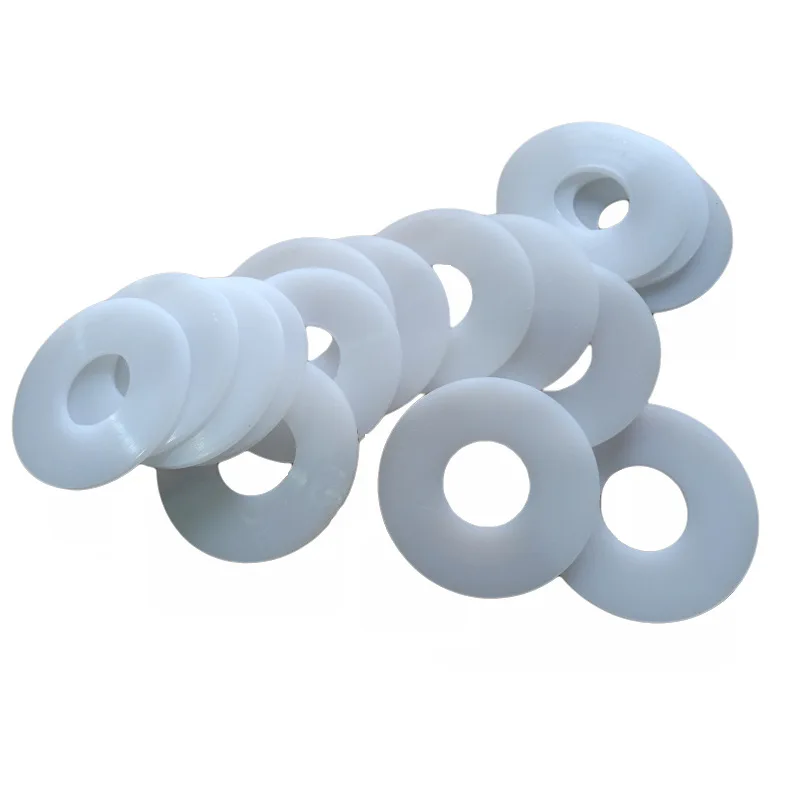 Customized M2 M3 M4 M5 M6 M8 M10 M12 M16 M14 M16 M18 M20 M24 Black white PA66 Nylon flat Washers