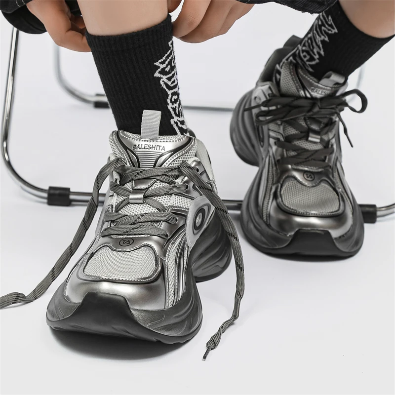 Happy China zhejiang shoes women men unisex customize chunky sneaker retro luxury fashion zapatos de hombre new styles for men