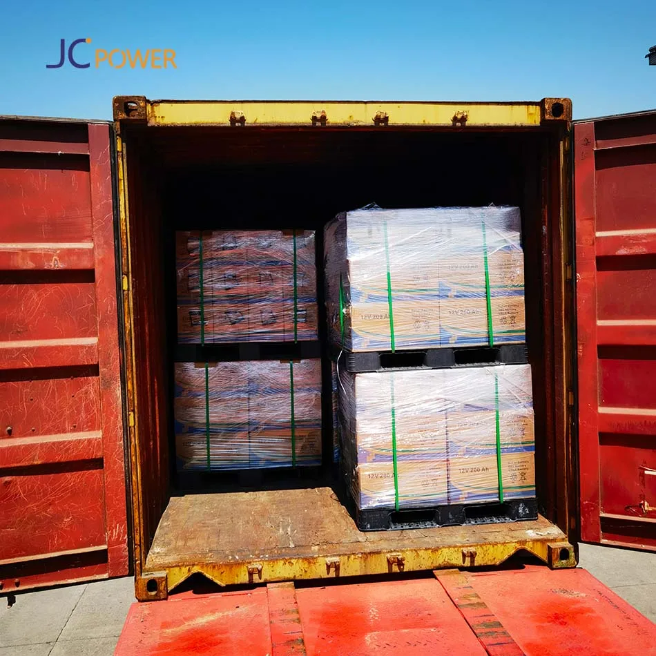 JC 12 Volt 24v Agm Gel Inverter Solar Battery Gel Lead Acid Batteries Storage Deep Cycle Battery 12v 100ah 200ah 250ah JC Power