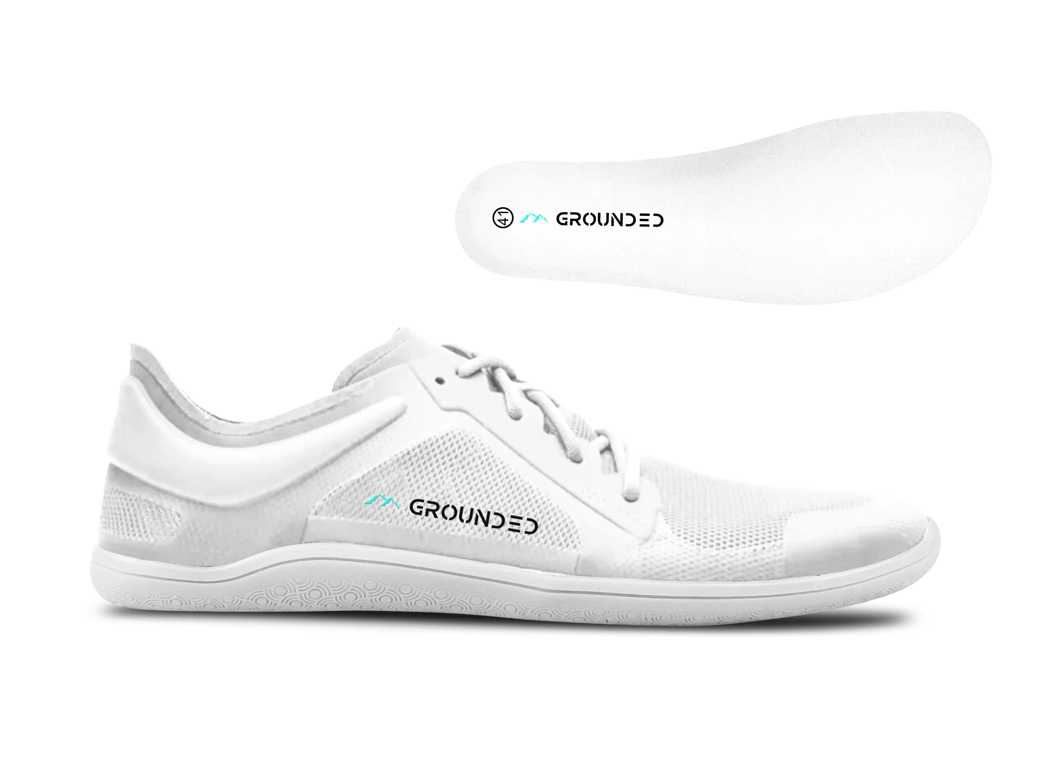 Off road Power Recovery Shock Absorption Recycled Active Trainer Personalised Wide toe Breathable Minimalist Barefoot Shoes