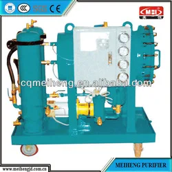 Turbine oil coalescence separation oil purifier with turbine oil filtration