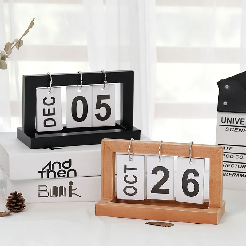 Wholesale Factory Creative Rotate Style 2025 Calendar Table Calendar 3D Calendar