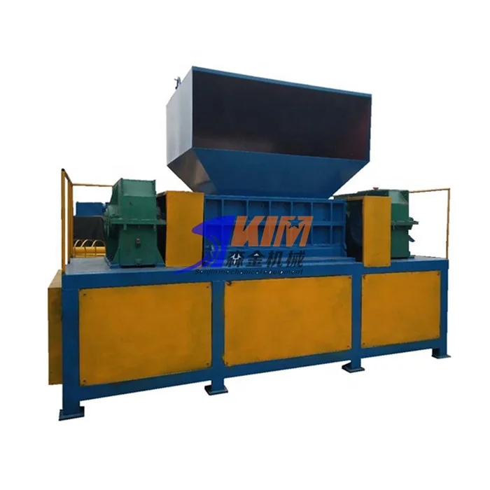 Tire Cutting Machine To Shredded Rubber /Small Machine Banana Tree Shredder