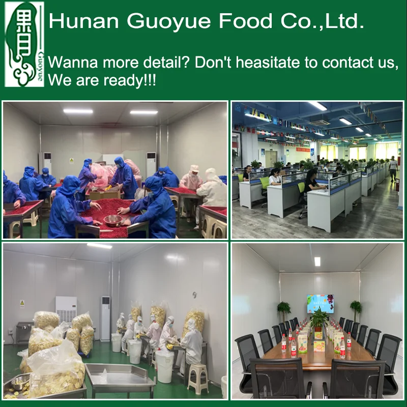 Guoyue Freeze Dried Strawberry Slice Real Fruit Health Snack Sour Dried Berry Freeze-dried Fruit Wholesale FD Strawberry