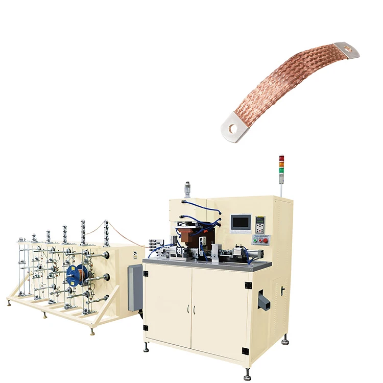 Copper Braided Wire Connector Welding and Cutting Machine