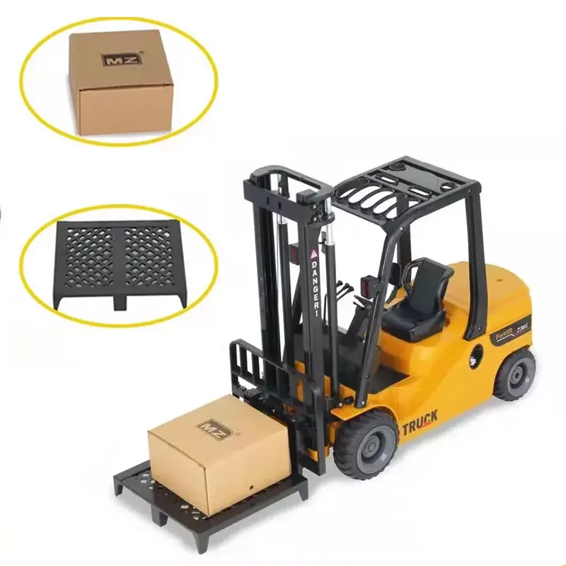 Remote Control Construction Truck Electric Forklift Toy Model 2.4G 5 Channels RC forklift Toy