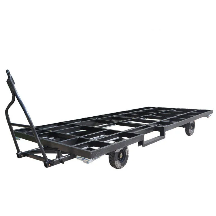 3ton truck trailer use small mobile container skeleton chassis trailer for sale