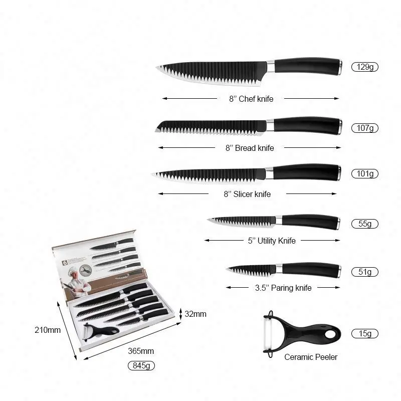 R&D Supported New Product Kitchen Gadget Website Products Chef Knife Dishes & Utensils