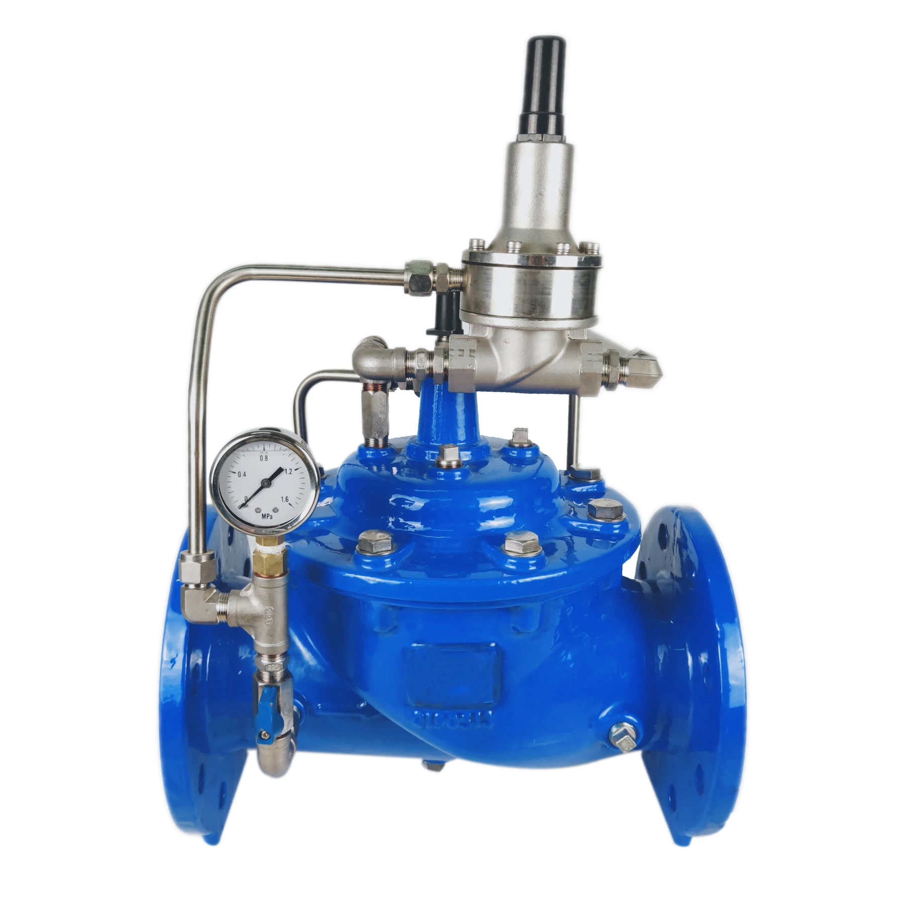 Hydraulic Pressure Control Valve Ductile Iron Drawing Seal Automatic Products